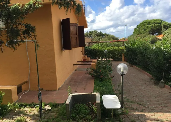 度假居 Eden Beach, Trilocale Con Giardino A Pochi Passi Dal Mare 索尔索
